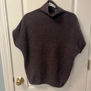 Tahari Womens Purple Sweater Medium 100% Cashmere